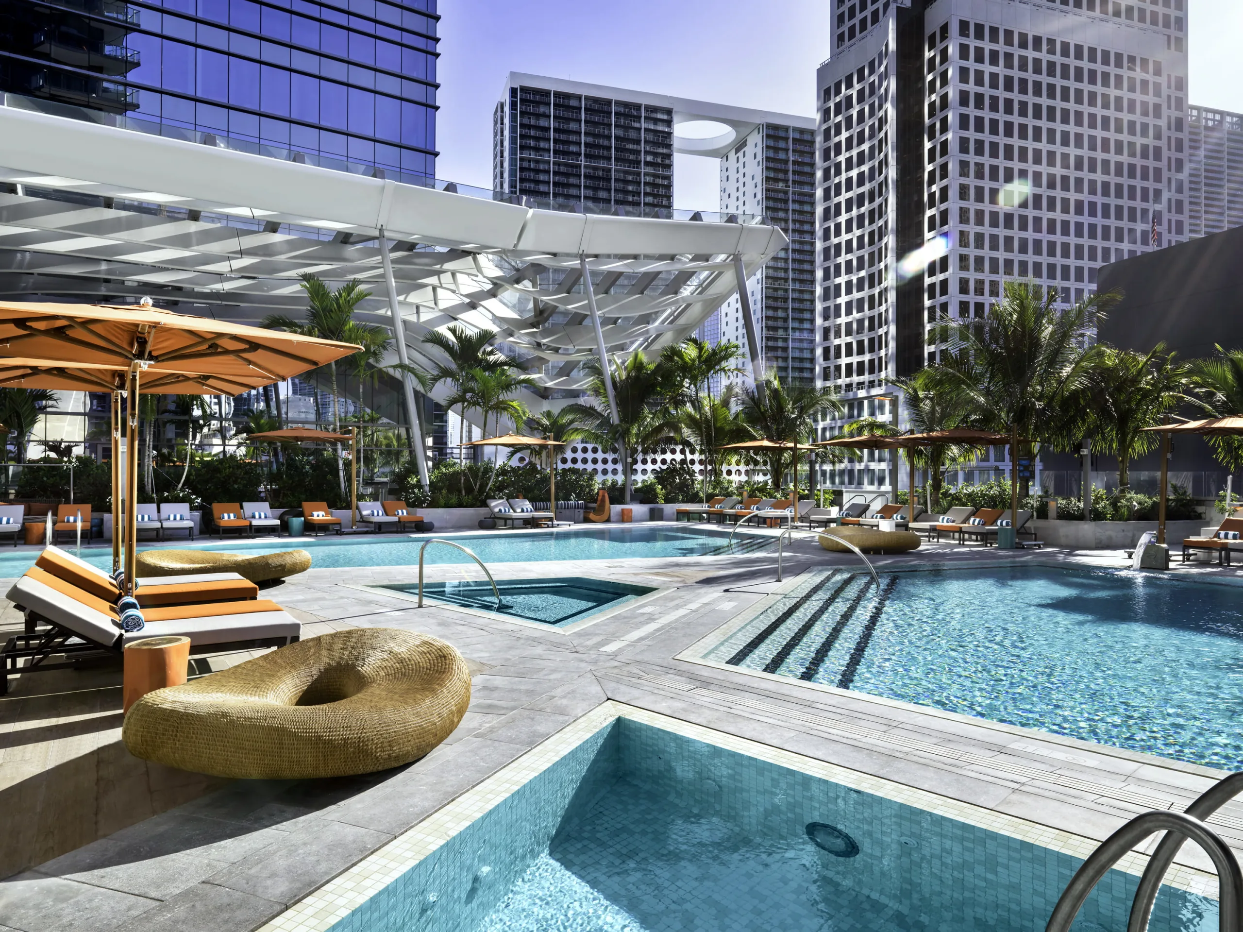 EAST Miami Brickell Pool - urban wellness hotel